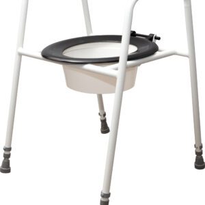 Solo Skandia Raised Toilet Seat and Frame - Image 1