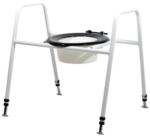 Solo Skandia Combined Bariatric Raised Toilet Seat and Frame