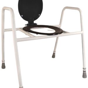 Solo Skandia Raised Toilet Frame with Seat and Lid - Image 2