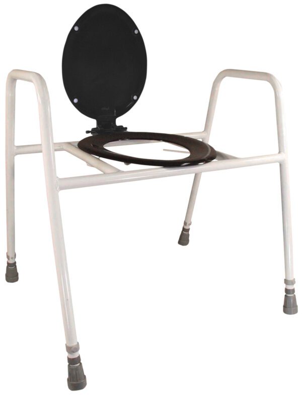 Solo Skandia Raised Toilet Frame with Seat and Lid