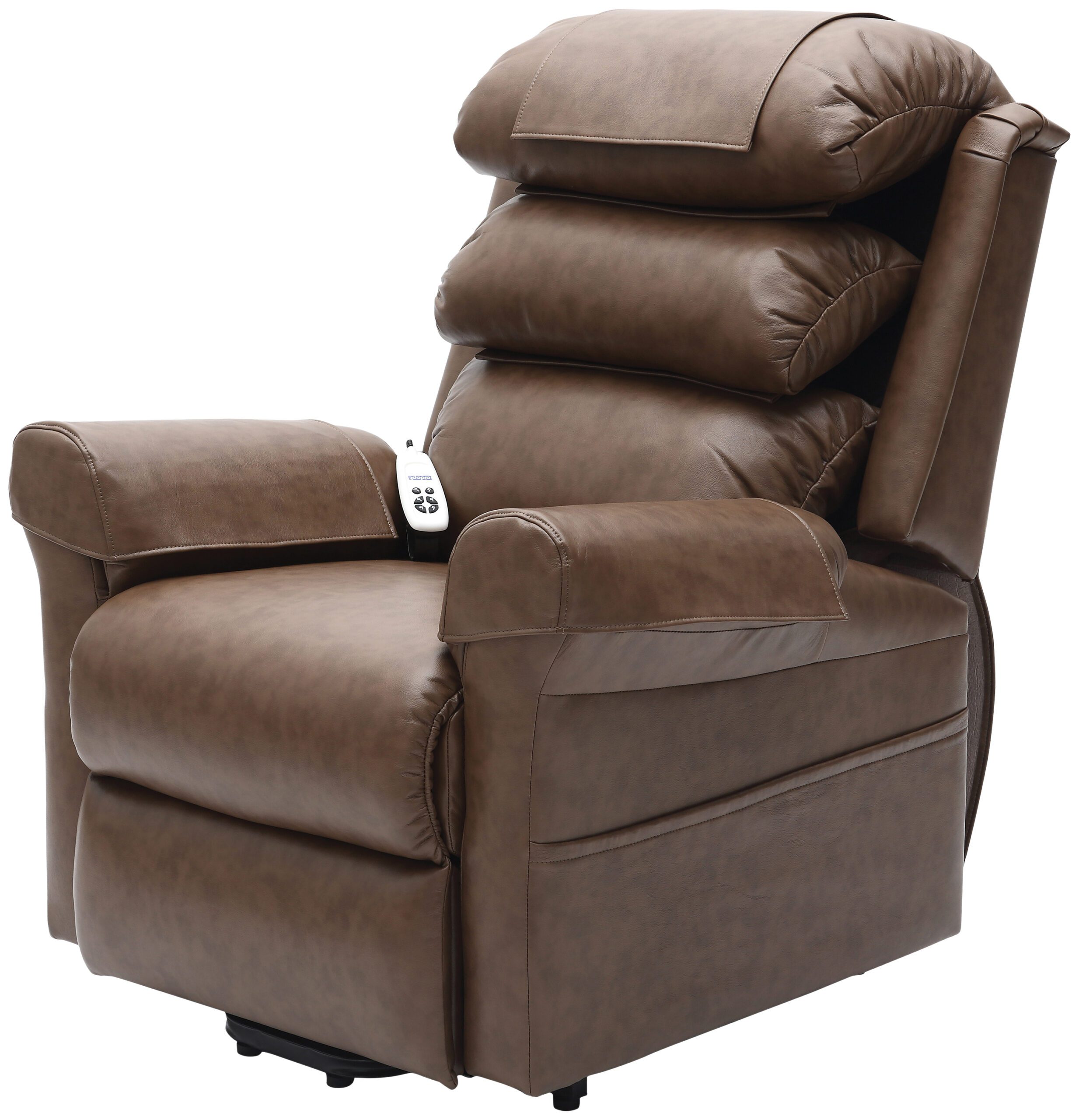 Walmesley Dual Motor Rise & Recliner Chair Fabric/PU - Image 8