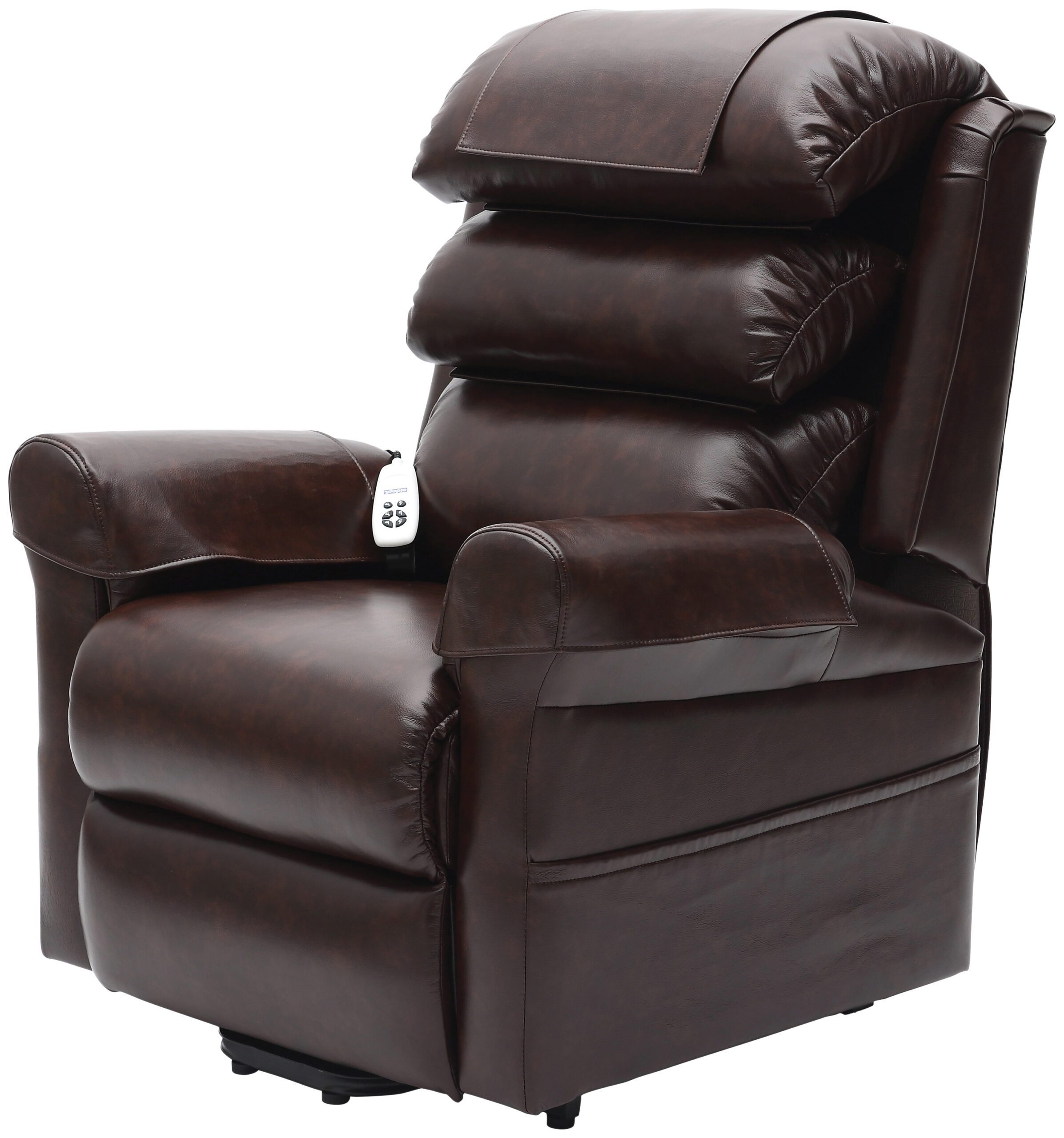 Walmesley Dual Motor Rise & Recliner Chair Fabric/PU - Image 7