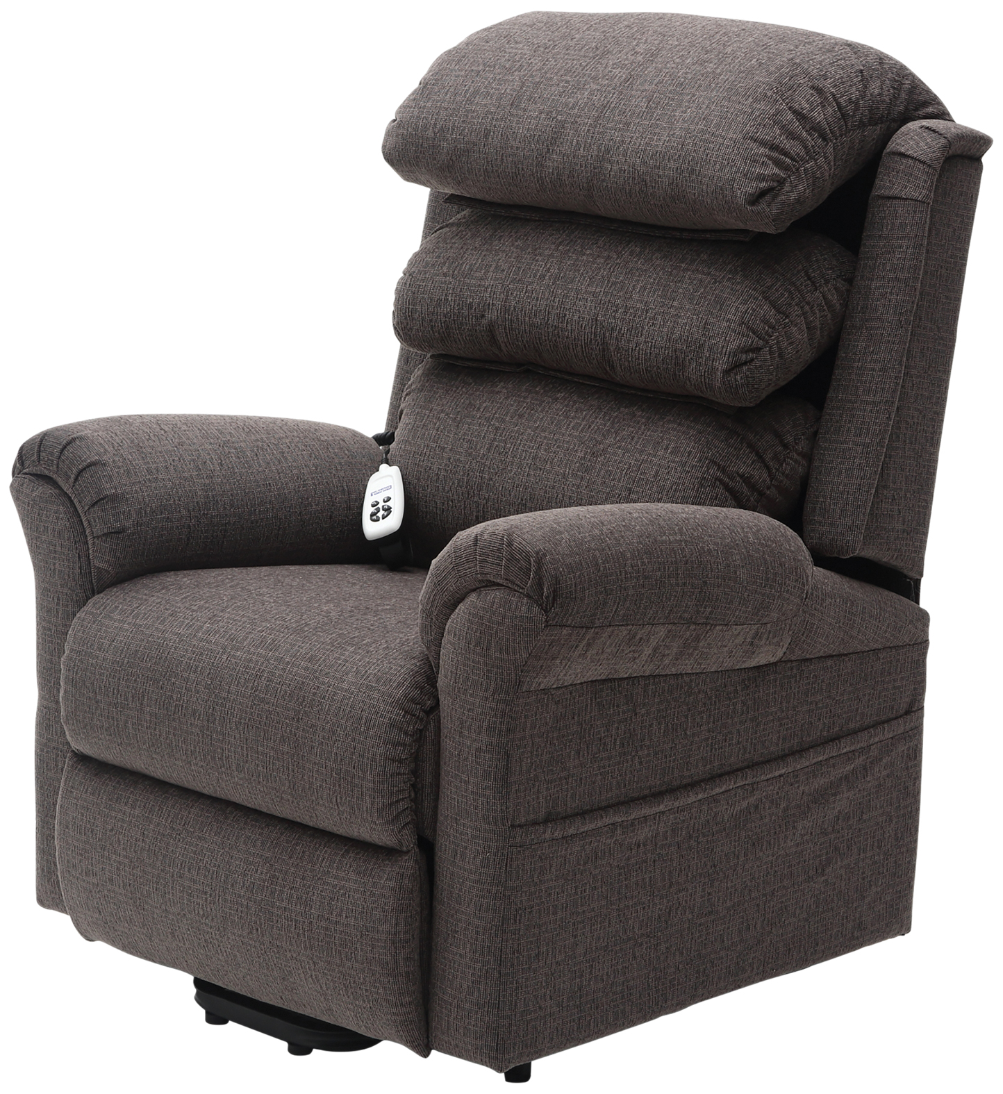 Walmesley Dual Motor Rise & Recliner Chair Fabric/PU - Image 5