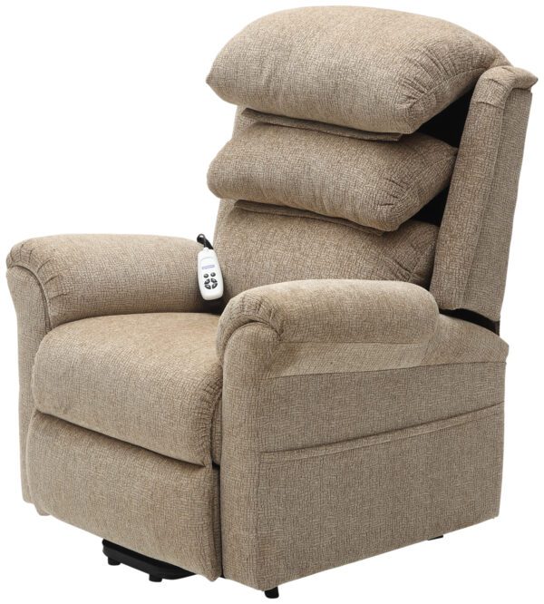 Walmesley Dual Motor Rise & Recliner Chair Fabric/PU