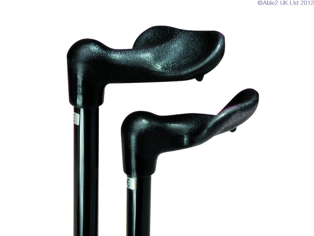 ARTHRITIS GRIP CANE - FOLDING, ADJUSTABLE PAISLEY - Image 2