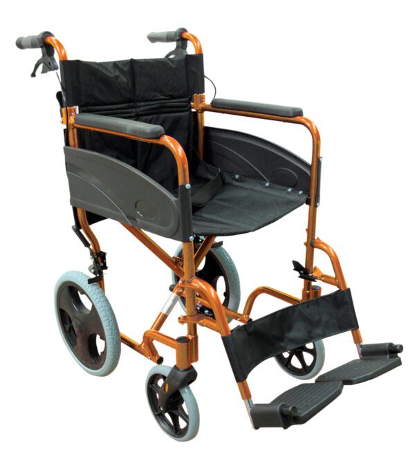 Compact Transport Aluminium Wheelchair