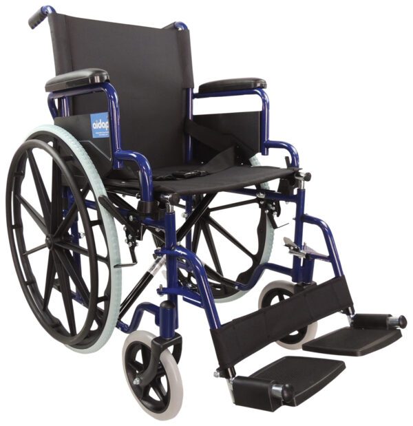 Aidapt Self Propelled Steel Transit Chair