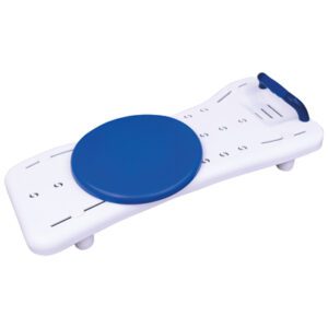 Width Adjustable Bath Board with Integral Handle and Turntable - Image 1