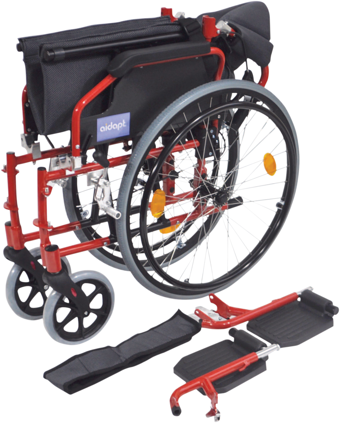 Deluxe Lightweight Self Propelled Aluminium Wheelchair - Image 2