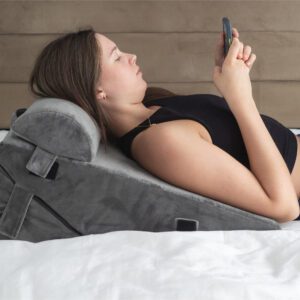 Luxury Folding Adjustable Bed Wedge Pillow - Image 5
