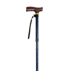 Folding Cane with Strap (Multiple Colours) - Image 1