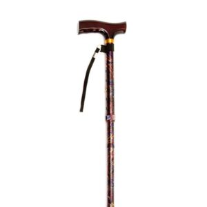 Folding Cane with Strap (Multiple Colours) - Image 3