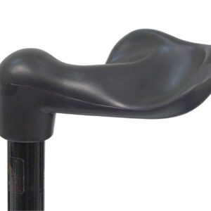 Palm Grip Ergonomic Handled Walking Stick - Left Hand - Image 2