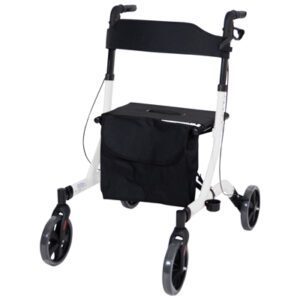 Deluxe Ultra Lightweight Folding 4 Wheeled Rollator - Image 7