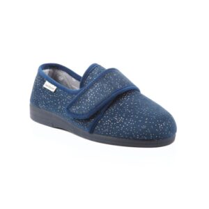 Ladies Slipper - Sophie Ladies Extra-Wide Touch Fastening Slipper - Image 3