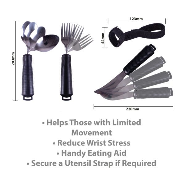 Bendable Cutlery Set (6 piece)