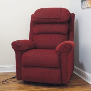 Ecclesfield Wall Hugging Single Rise & Recliner - Chenille Material - Image 7