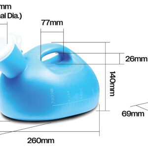 Portable Male Urinal with Funnel Attachment - Image 3