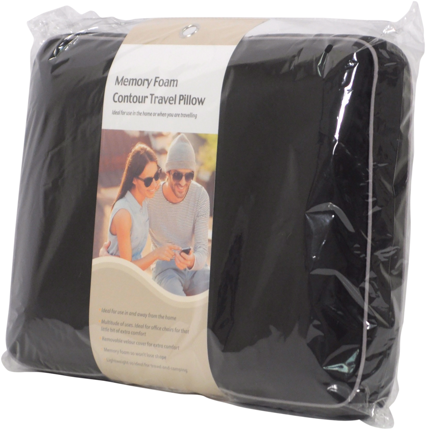 Memory Foam Contour Travel Pillow - Image 2