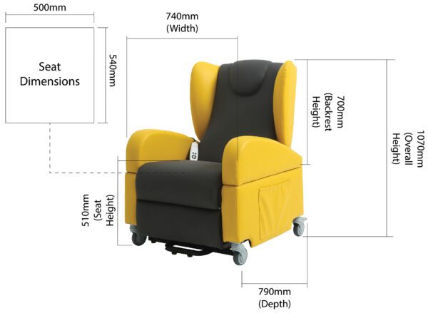 Brookfield Dual Motor Rise & Recliner Chair