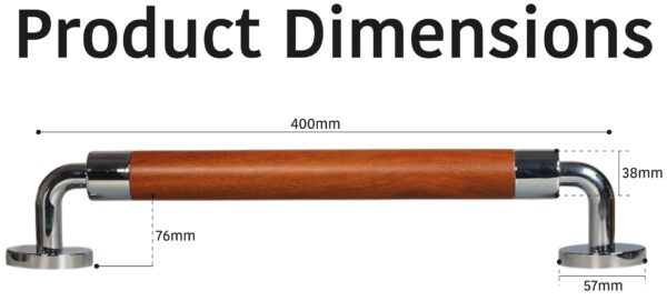 Modern Grab Rail 400mm