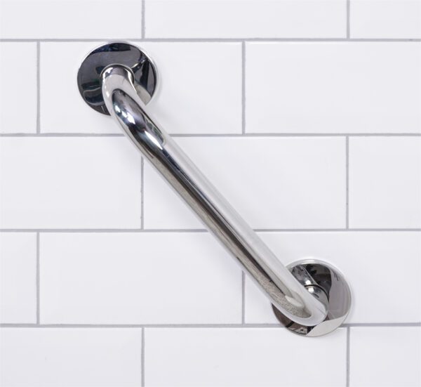Stainless Steel grab bar in a polished finish