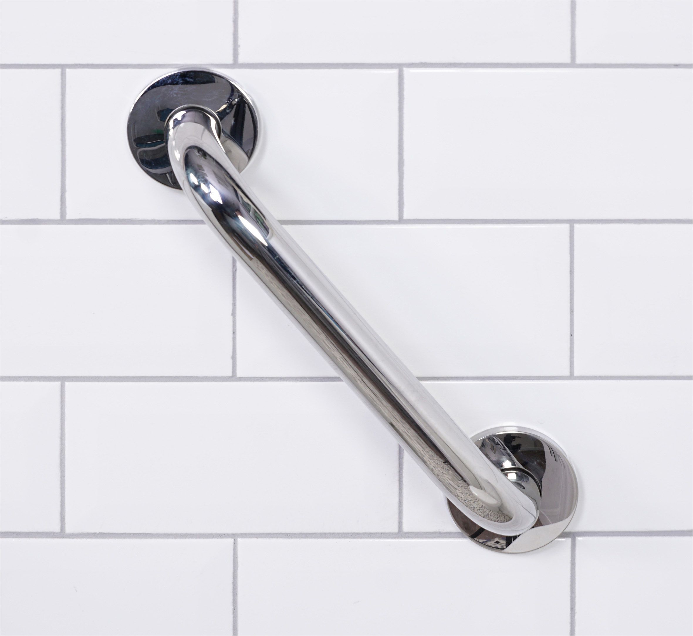 Stainless Steel grab bar in a polished finish - Image 5