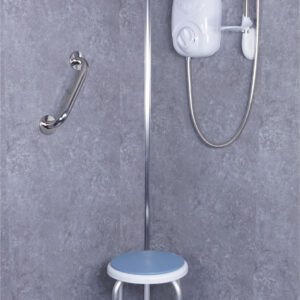 Stainless Steel grab bar in a polished finish - Image 6