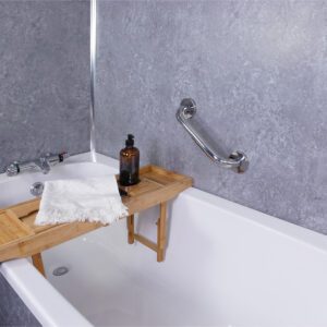 Stainless Steel grab bar in a polished finish - Image 7